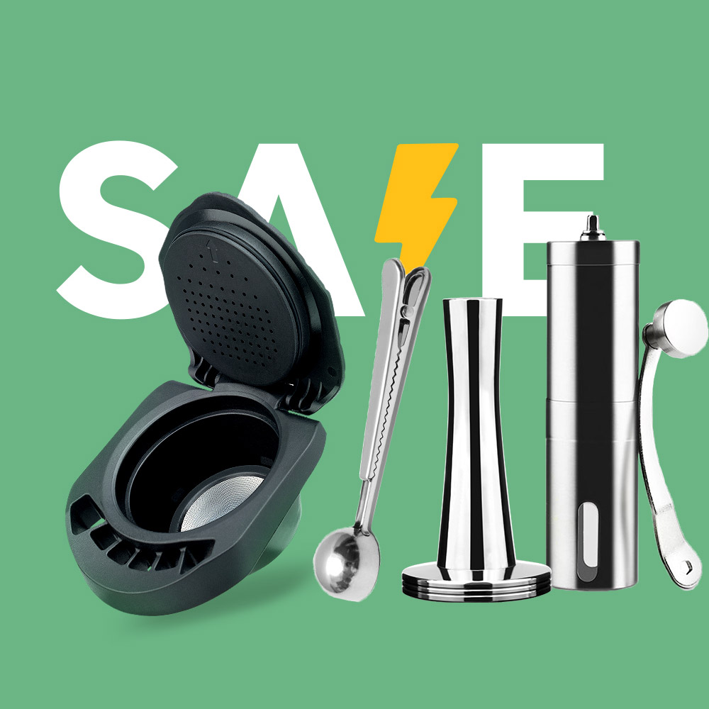 Coffee Equipment Rack - Adattatore per caffè riutilizzabile per macchina