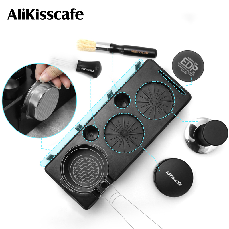 Coffee Equipment Rack - AliKisscafe Stazione di pressatura del caffè