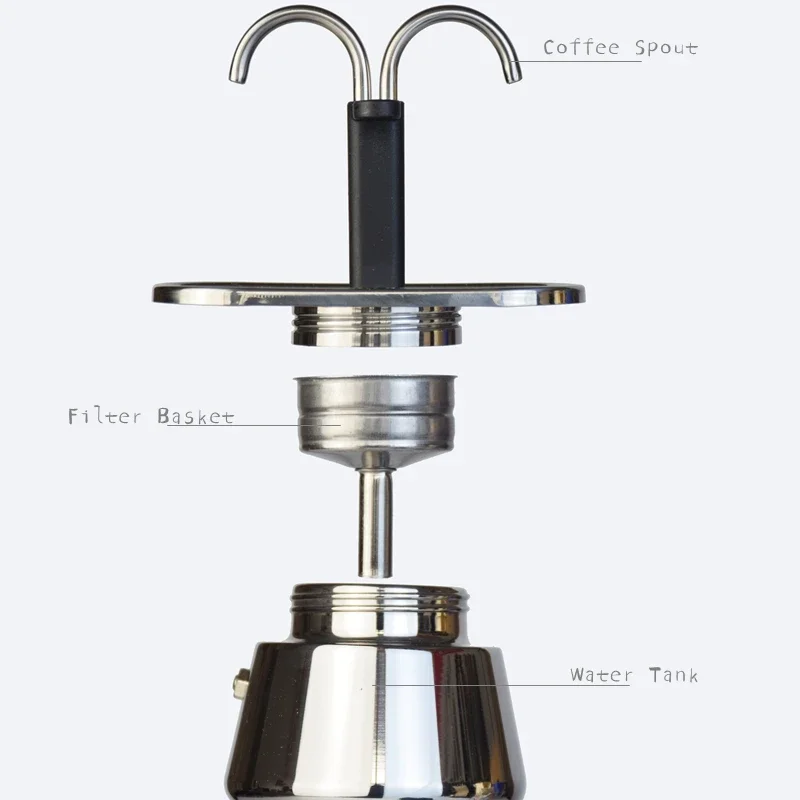 Mini Moka da 200 ml Doppio tub - Coffee Vending Equipment recensione e prezzo