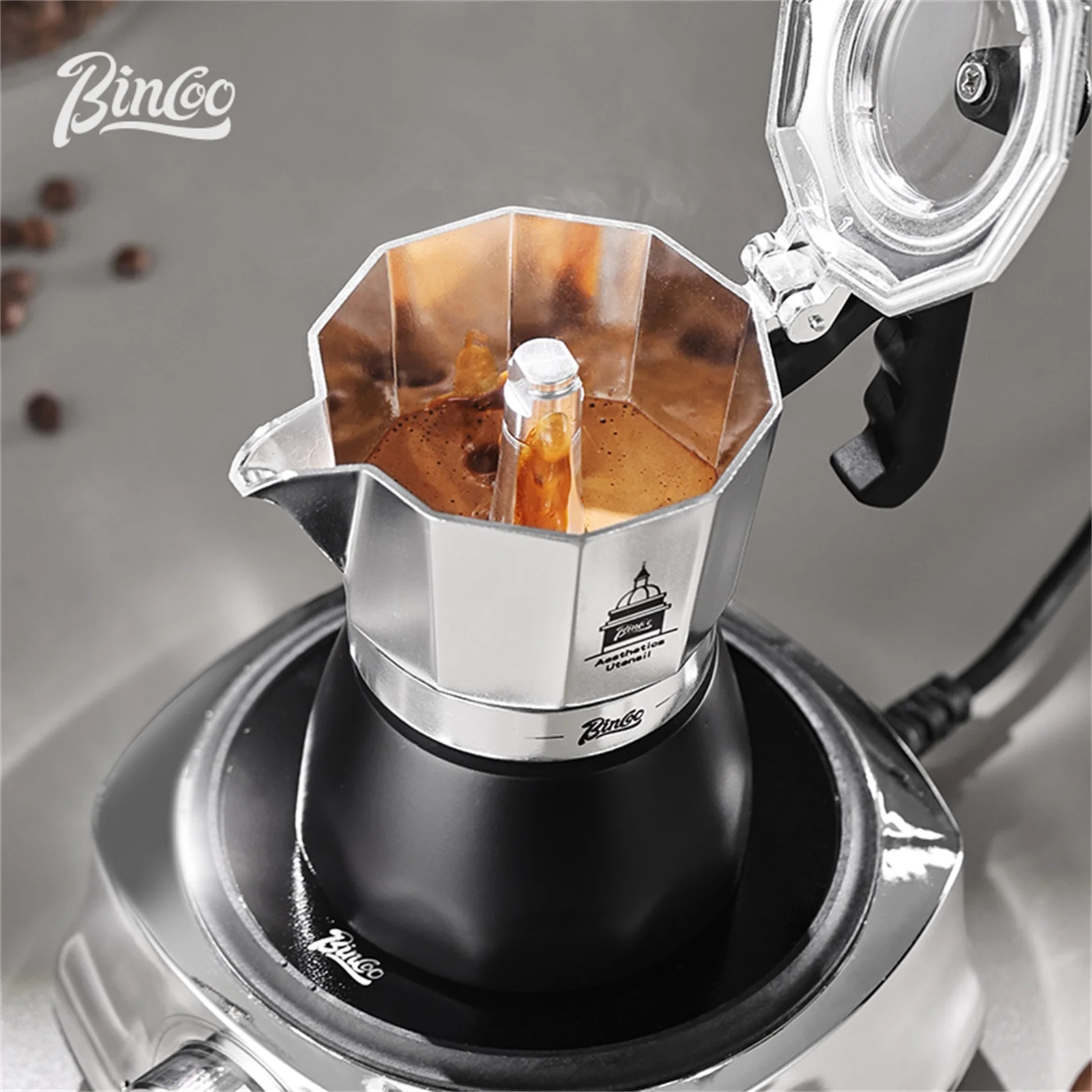 BINCOO Pentola Moka a Doppia V - Coffee Vending Equipment recensione e prezzo