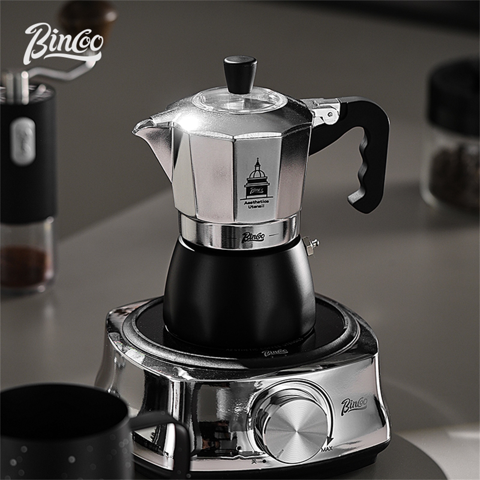 BINCOO Pentola Moka a Doppia V - Coffee Vending Equipment recensione e prezzo